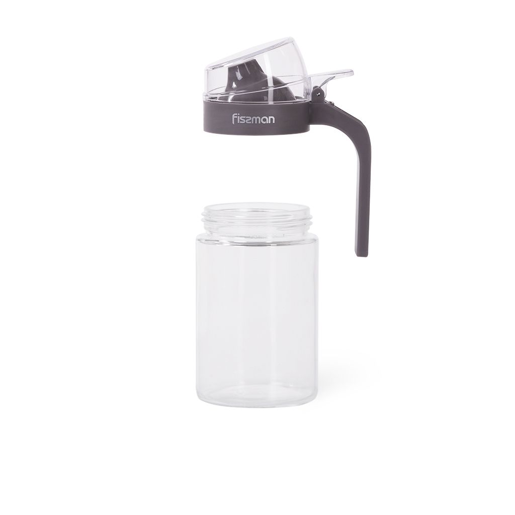 Бутылочка для масла 250мл с пластиковой крышкой (стекло)
