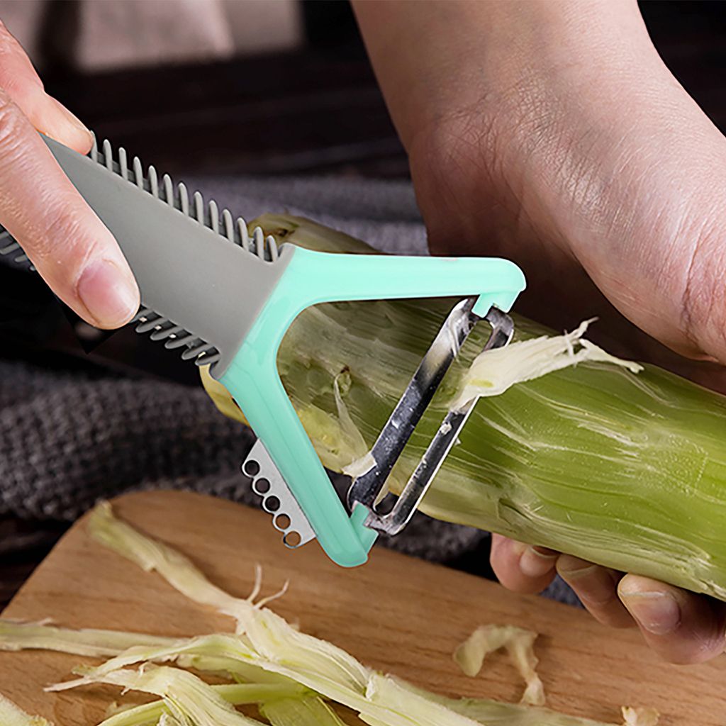 Многофункциональный нож для чистки овощей Y-форма (нерж. сталь)