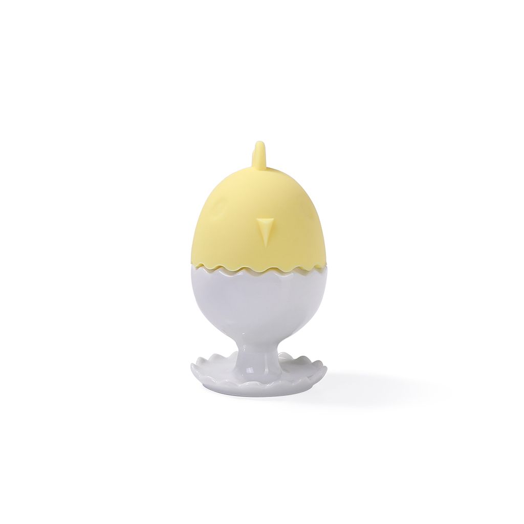 Подставка для яйца 5 см с силиконовой крышкой (керамика)