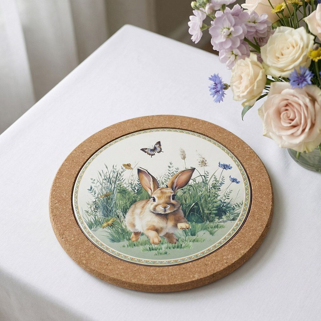 Подставка под горячее 20см (доломит)