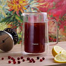 Френч пресс DOPPIO с двойными стенками 1000мл