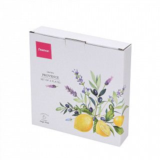 Набор из 2 тарелок PROVENCE 21 см (фарфор)