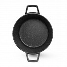 Кастрюля FILOMENA 28x13,5см / 5,7л со стеклянной крышкой (алюминий