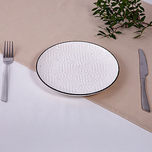 Тарелка ART DECO 21см (фарфор)