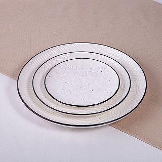 Тарелка ART DECO 27см (фарфор)