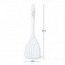 Лопатка с прорезями BIANCA 32см (нейлон + силикон)