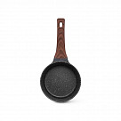 Ковш FILOMENA 16x8см / 1,2 л со стеклянной крышкой (алюминий)