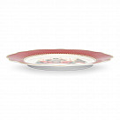 Тарелка CHRISTMAS EVE 27см цвет красный (фарфор)