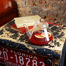 Заварочный чайник 800 мл со стальным фильтром (жаропрочное стекло)