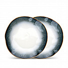 Набор из 2 тарелок GALACTICA 21 см (фарфор)