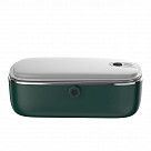 Ланч-бокс с функцией подогрева для авто 900мл (пластик + нерж.сталь