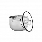 Кастрюля IRON ELEGANCE 24х15 см / 6,3 л со стеклянной крышкой (нер