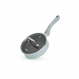 Сковорода MINI CHEF 16x4,5см с крышкой (алюминий)