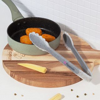 Щипцы MAURIS GREY 23см (нейлон + силикон + нерж.сталь) Щипцы MAURIS GREY 23см (нейлон + силикон + нерж.сталь)