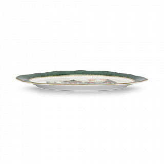 Блюдо CHRISTMAS EVE овальное 35х25 см (фарфор)