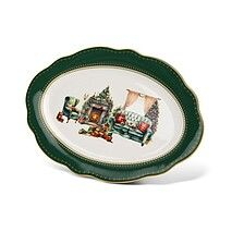 Фарфоровое блюдо 36 х 24,5 см Christmas eve арт. 13759