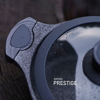 Кастрюля PRESTIGE 20x9,5 см / 2.4 л с крышкой (алюминий) Кастрюля PRESTIGE 20x9,5 см / 2.4 л с крышкой (алюминий)