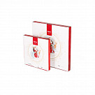 Набор из 2-х тарелок (арт. 14025 и арт. 14026) NEW YEAR 19 см;