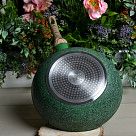 Сковорода-вок MALACHITE 28x8 см (алюминий)