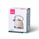 Чайник для кипячения воды FELICITY 2,6л, цвет КОФЕЙНЫЙ (нерж.сталь)