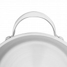 Кастрюля CASSIA 20x12 см / 3,6л со стеклянной крышкой (нерж.сталь)