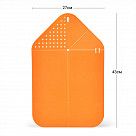 Разделочная доска-трансформер 43x27 см 2-в-1 (пластик)