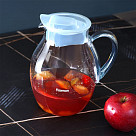 Кувшин для холодных и горячих напитков стекло 1,8л