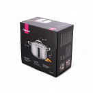 Кастрюля IRON ELEGANCE 24х15 см / 6,3 л со стеклянной крышкой (нер