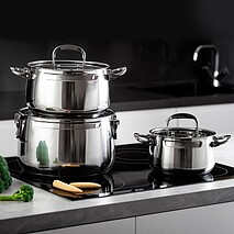 Набор посуды из нержавеющей стали 6 пр. Iron elegance