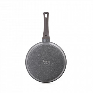 Сковорода для жарки UNIQUE PRO 26x6,9см со стеклянной крышкой (алю