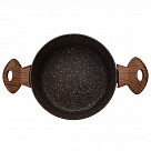 Кастрюля MAGIC BROWN 20x9,8 см / 2,7 л с крышкой (алюминий)