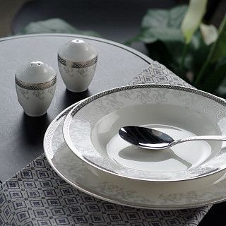 Подставка для зубочисток PLATINA, цвет белый (фарфор)