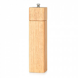 Мельница для соли и перца квадратная 21,5x5см (деревянный корпус)