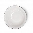 Салатник ALEKSA 23см цвет белый (фарфор)