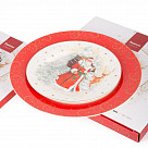 Набор из 2-х тарелок (арт. 14025 и арт. 14026) NEW YEAR 19 см;