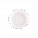 Тарелка глубокая ALEKSA 20,5см, цвет белый (фарфор)