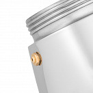 Гейзерная кофеварка 300 мл на 6 порций (нержавеющая сталь)