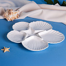Менажница SEA SHELL 32см (фарфор)