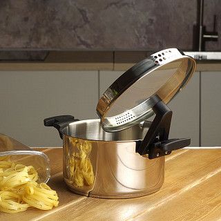 Кастрюля ELIZ 20x11 см / 3,3л со стеклянной крышкой (нерж.сталь)