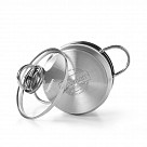 Кастрюля MONICA 18x10.5 см / 2.6 л со стеклянной крышкой