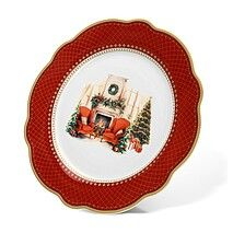 Тарелка из фарфора 27 см Christmas eve арт. 16026