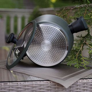 Кастрюля BRILLIANT 20x10см / 2,6л со съемными ручками (алюминий)