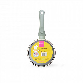 Ковш MINI CHEF 14x6,5cм / 0,95л с крышкой (алюминий) Ковш MINI CHEF 14x6,5cм / 0,95л с крышкой (алюминий)
