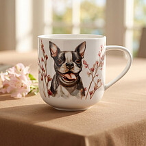 Кружка фарфоровая 380 мл Dogs арт. 16137