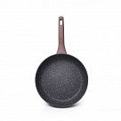 Сковорода для жарки GRANDEE STONE 26x5,8 см (алюминий)