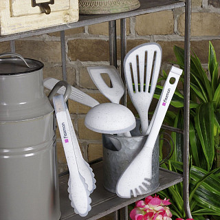 Толкушка BIANCA 29см (нейлон + силикон) Толкушка BIANCA 29см (нейлон + силикон)