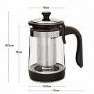 Заварочный чайник стеклянный 950мл