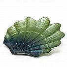 Блюдо PARADISO 37см, цвет зеленый (стекло)