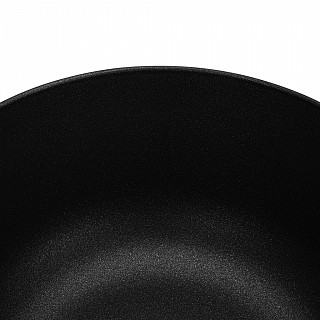 Кастрюля SEAGREEN 28x12см / 6л. со стеклянной крышкой (эмалированны