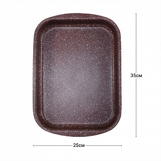 Форма для запекания 35x25x6 см (алюминий) Форма для запекания 35x25x6 см (алюминий)